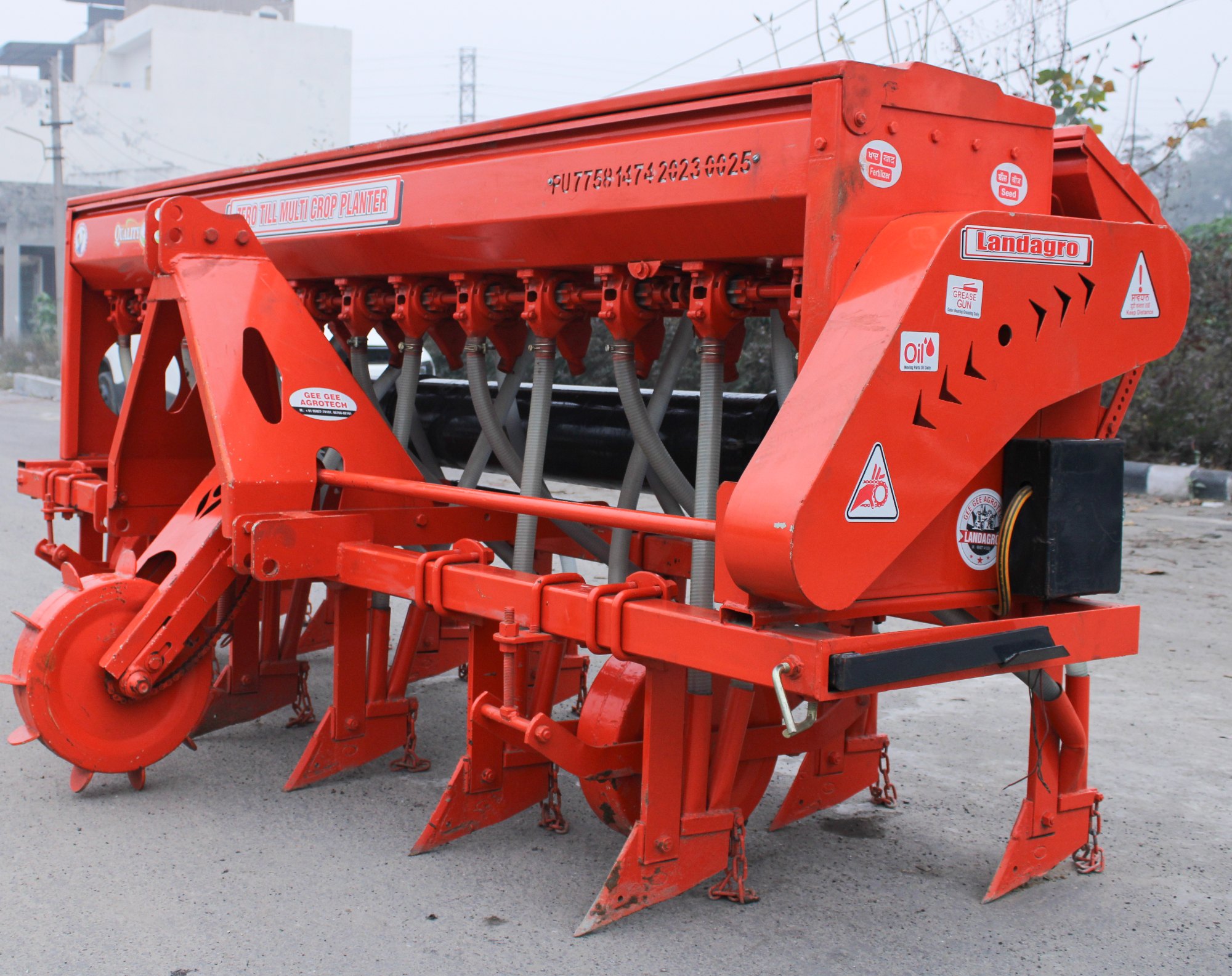 Zero —till  multi  crop  planter